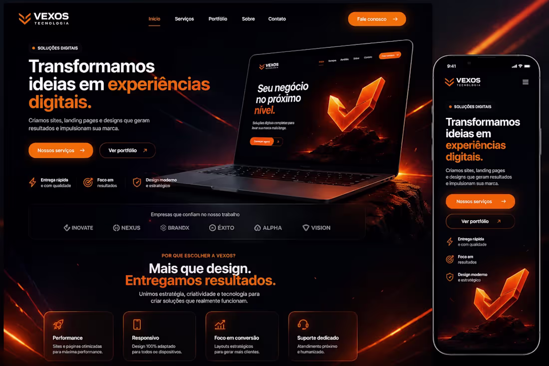 Cover image for :🔥 Landing Page de Alta