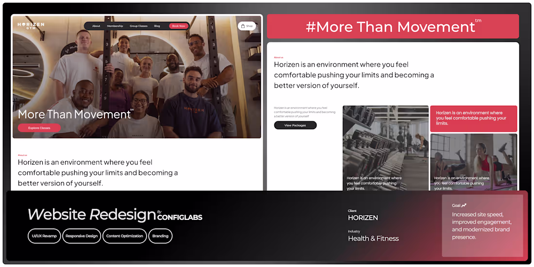 Cover image for Horizon Web UIUX Design