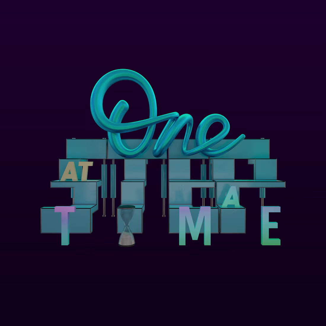 Cover image for One Step ⌛️- 3D :: Behance
