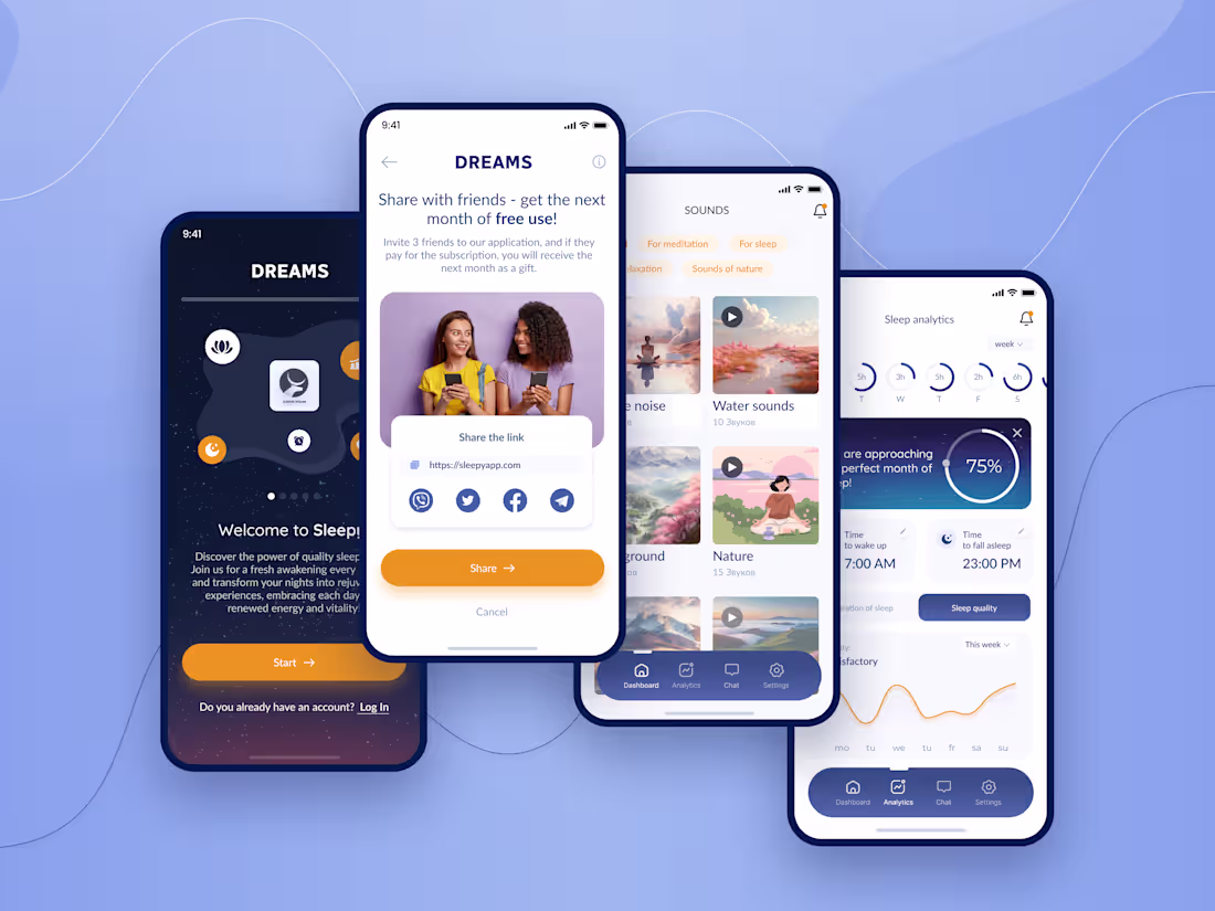 Cover image for Mobile App Design / UI
