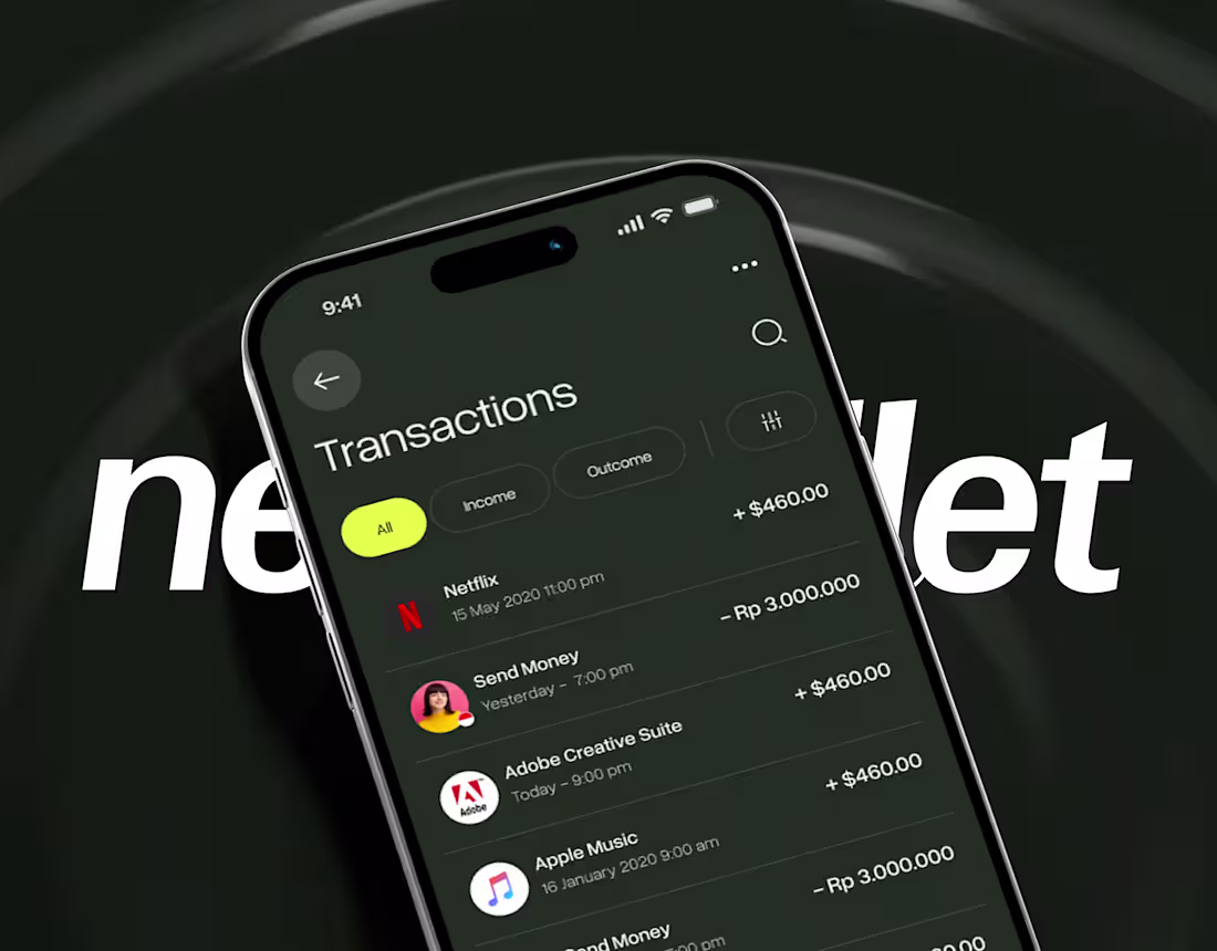 Cover image for Neowallet - Mobile App & Visual Branding