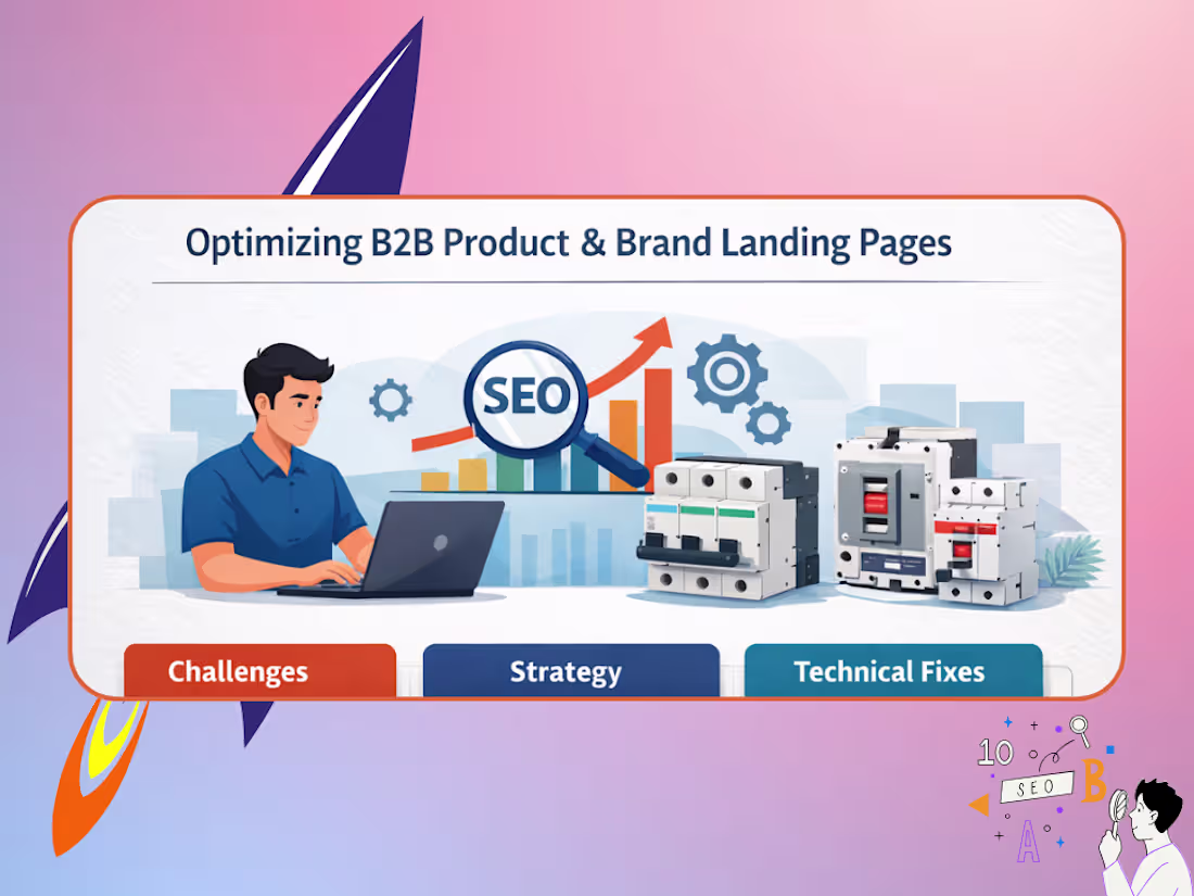Cover image for E-commerce SEO Landing Page Growth for Eleczo