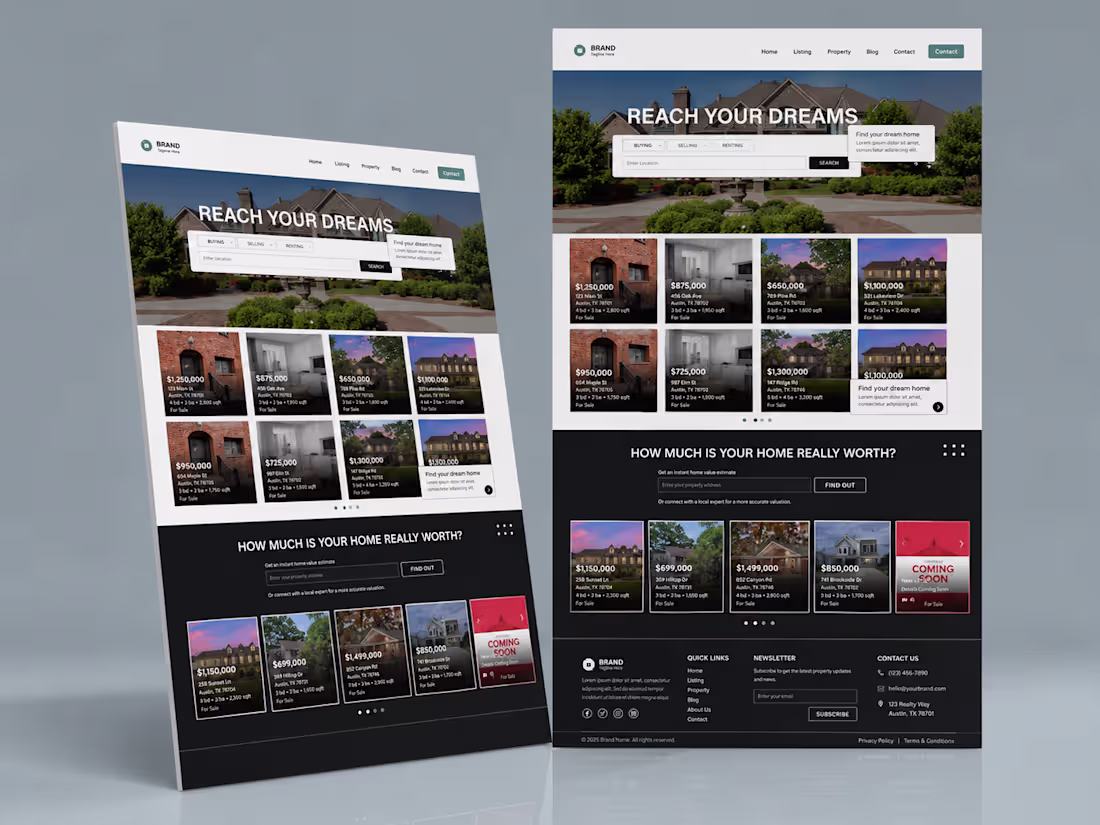 Cover image for Design and Develop Luxury Real Estate Websites with Framer