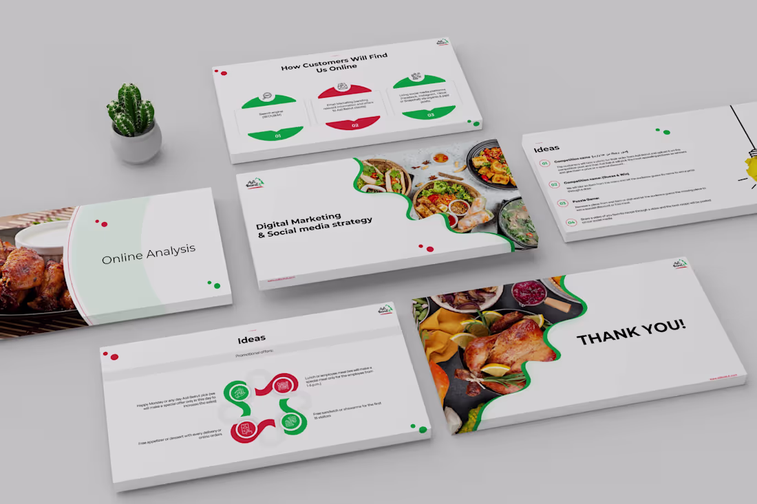 Cover image for FOOD
Food Presentation and Pitch Deck