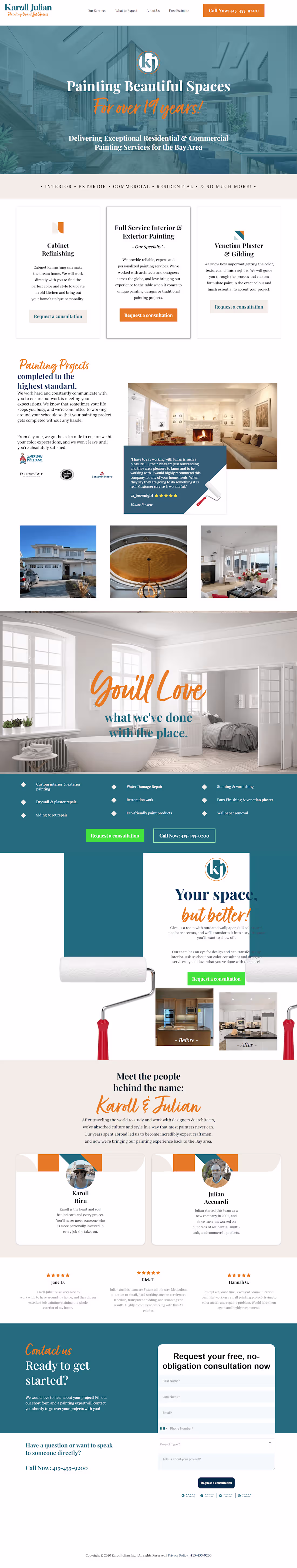 Cover image for Gohighlevel Landing Page Design for Interior Designer