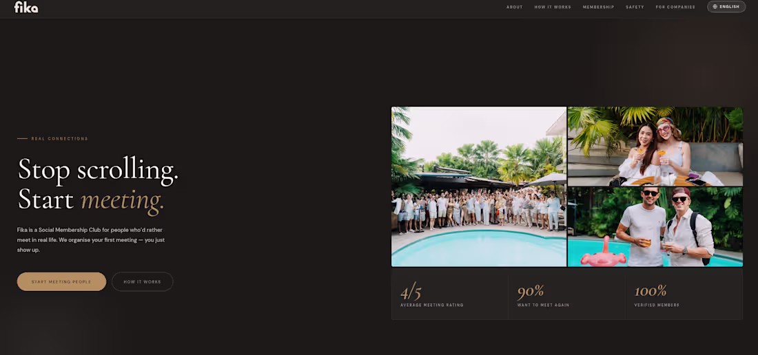 Cover image for Fika Connects — Social Membership