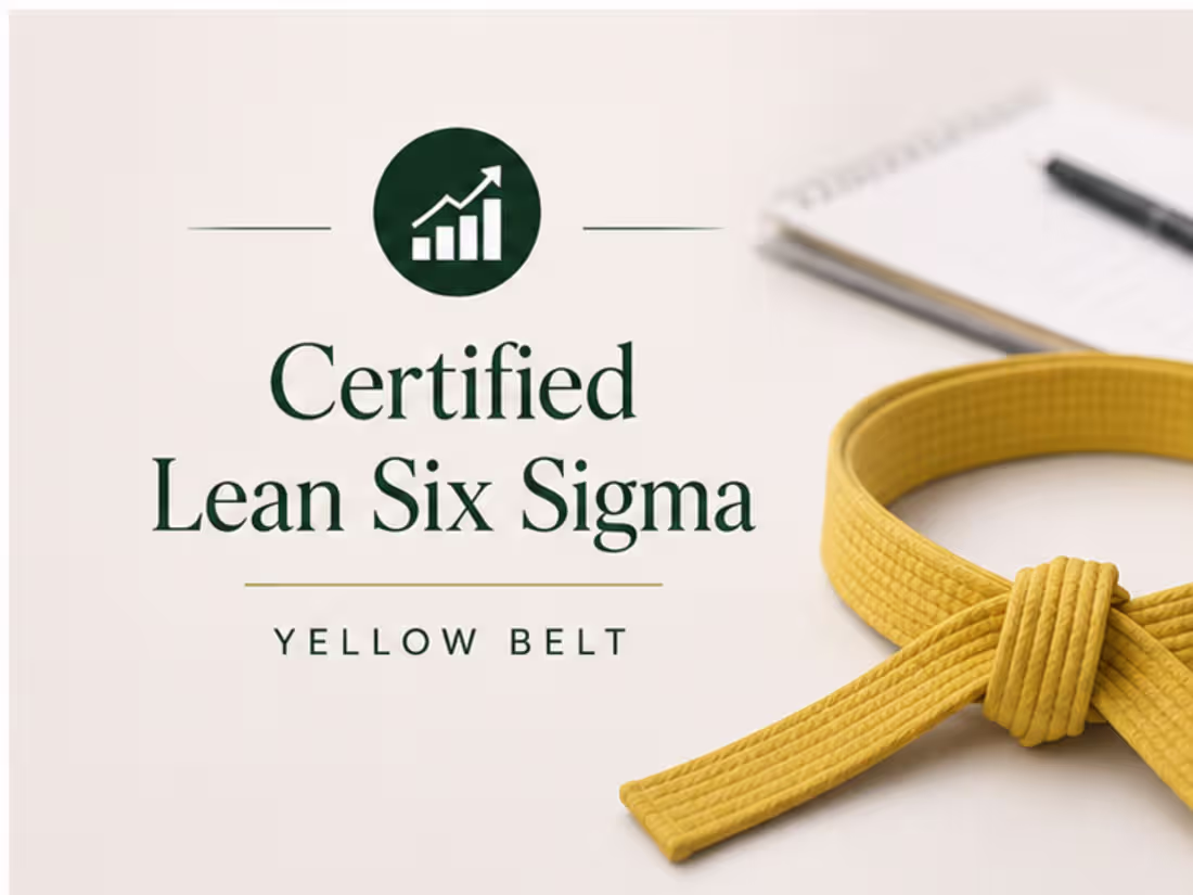 Cover image for As a Certified Lean Six