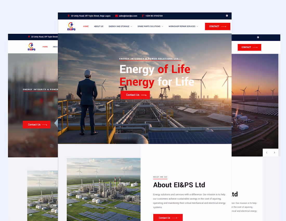Cover image for WordPress Elementor Website Design | EIANDPS