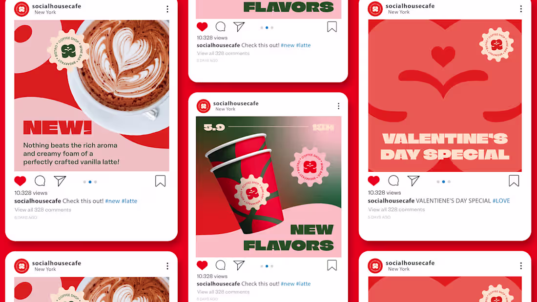 Cover image for Social House Caffe Branding