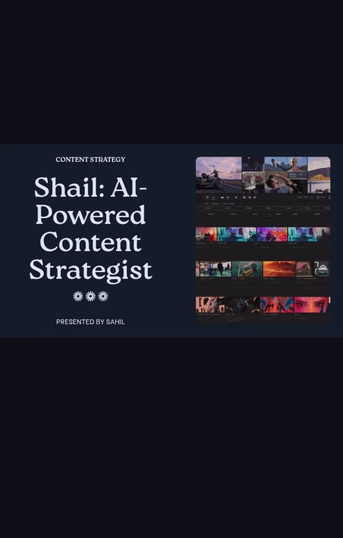 Cover image for Project Title:
​Visual Design, Video Editing