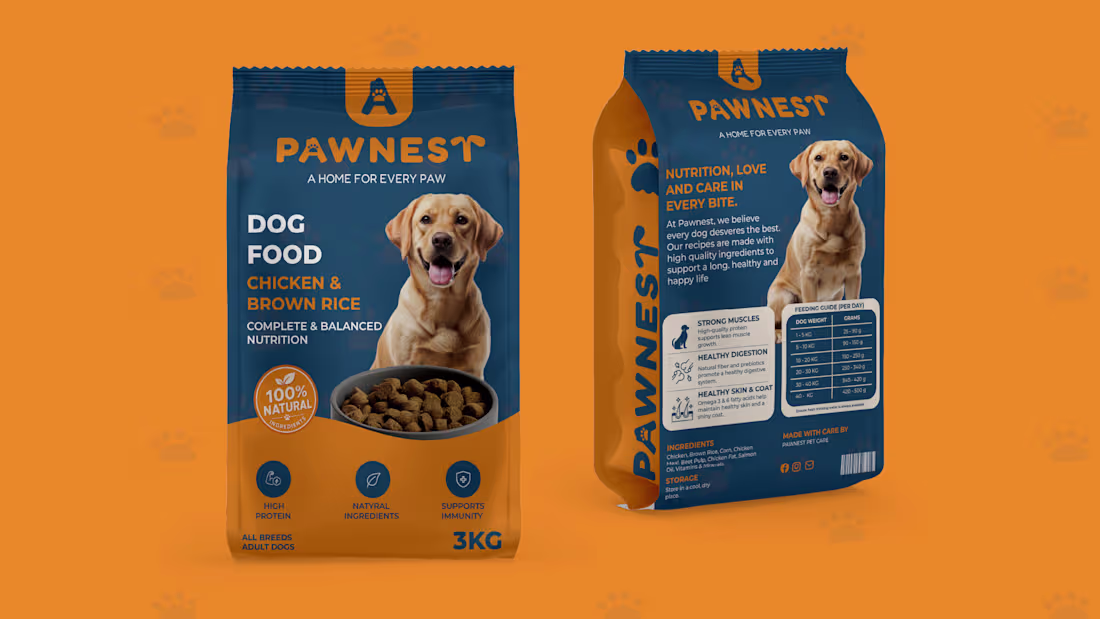 Cover image for Pet Food Packaging Design