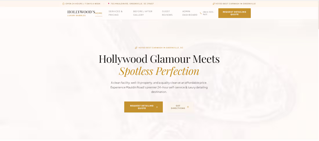Cover image for created the website for the
