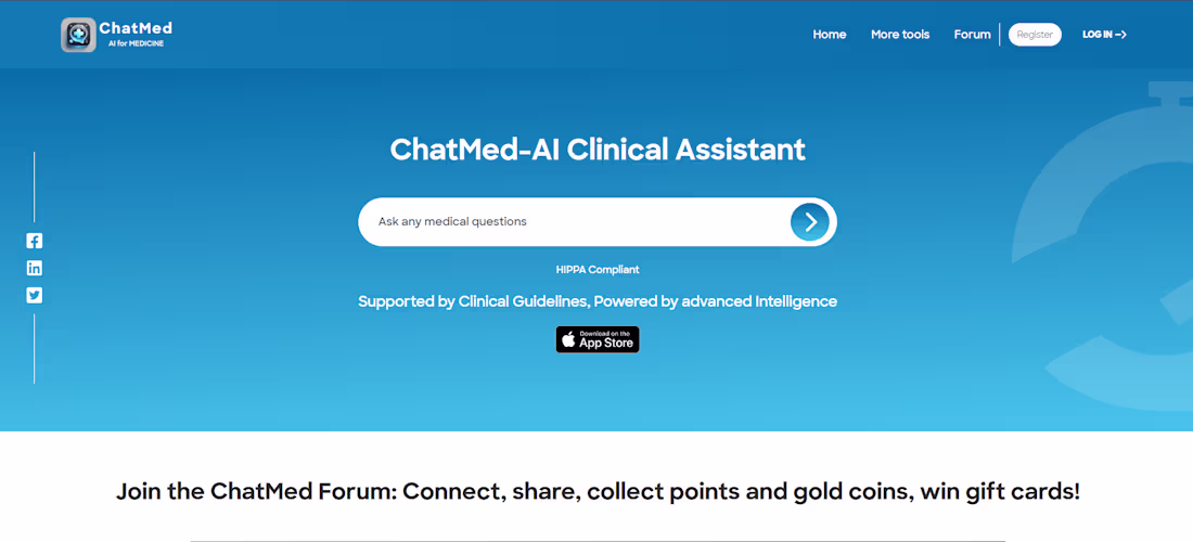 Cover image for ChatMed is an AI-powered medical research assistant. I imple...