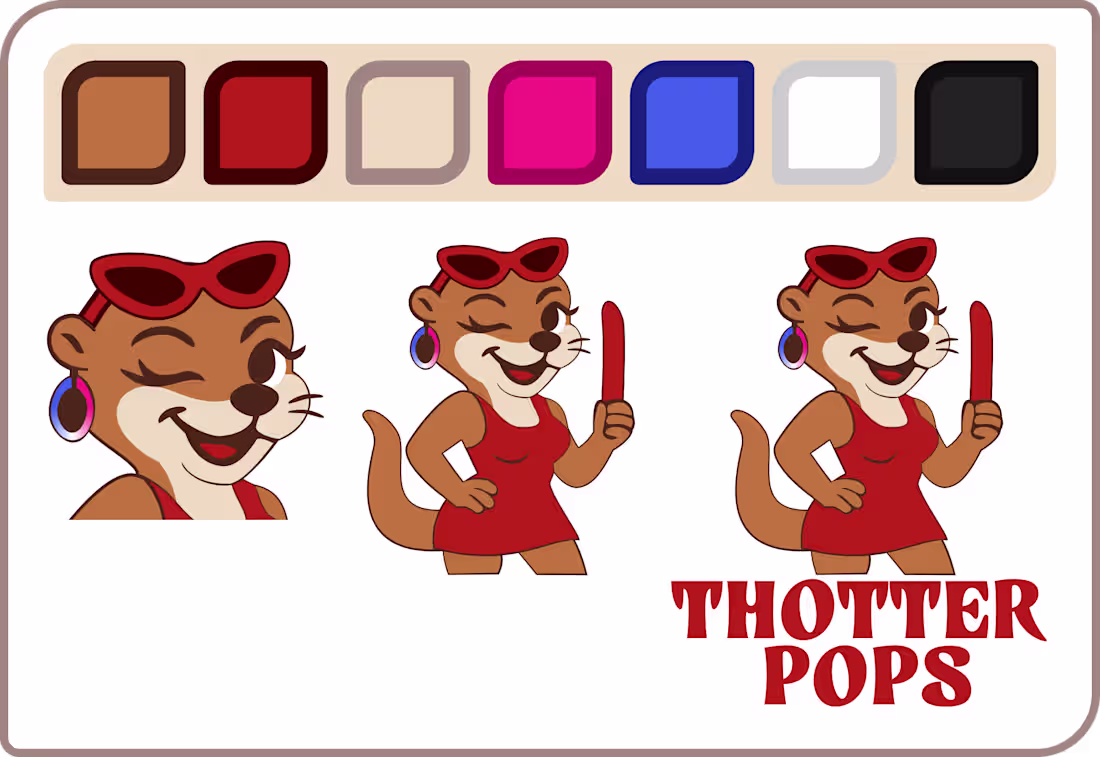 Cover image for Thotter Pops - Simple Illustration Work + Color Styles