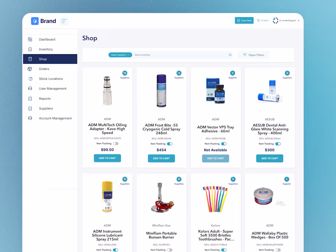 Cover image for SaaS Shop Dashboard: Elevating E-commerce Experience