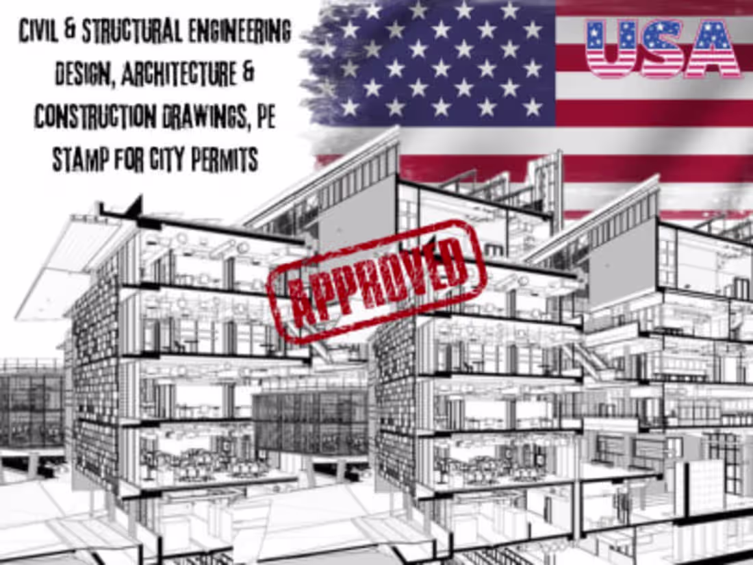Cover image for Civil & Structural & MEP Service For Permit