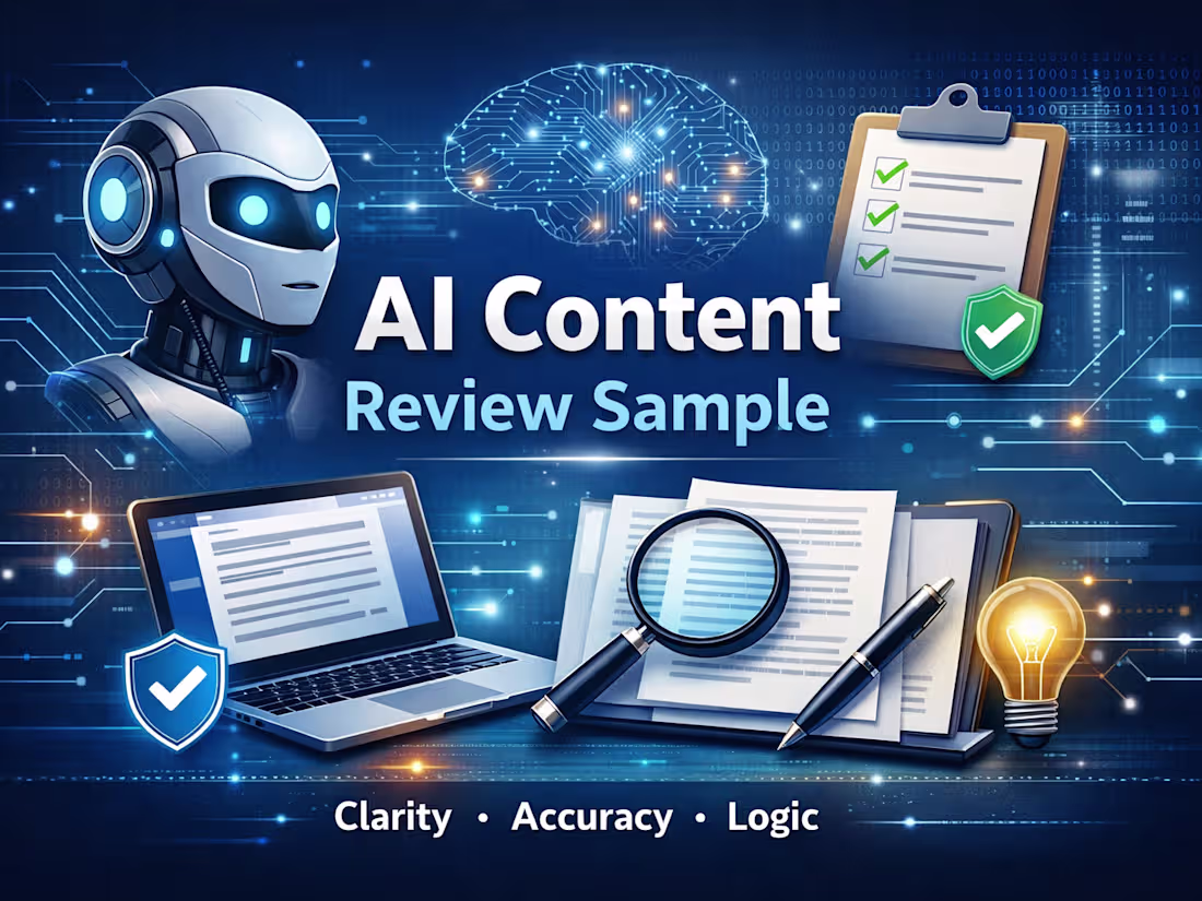 Cover image for AI Review/Editing