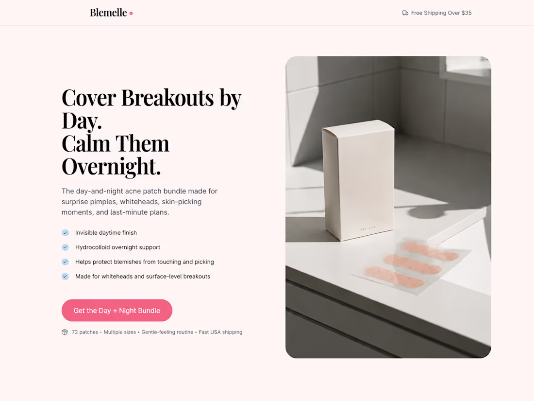 Cover image for Designed a clean, conversion-focused e-commerce
