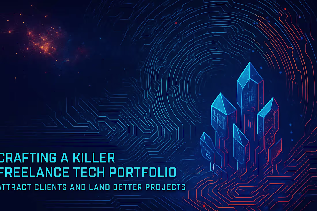 Cover image for Crafting a Killer Freelance Tech Portfolio: Attract Clients and Land Better Projects
