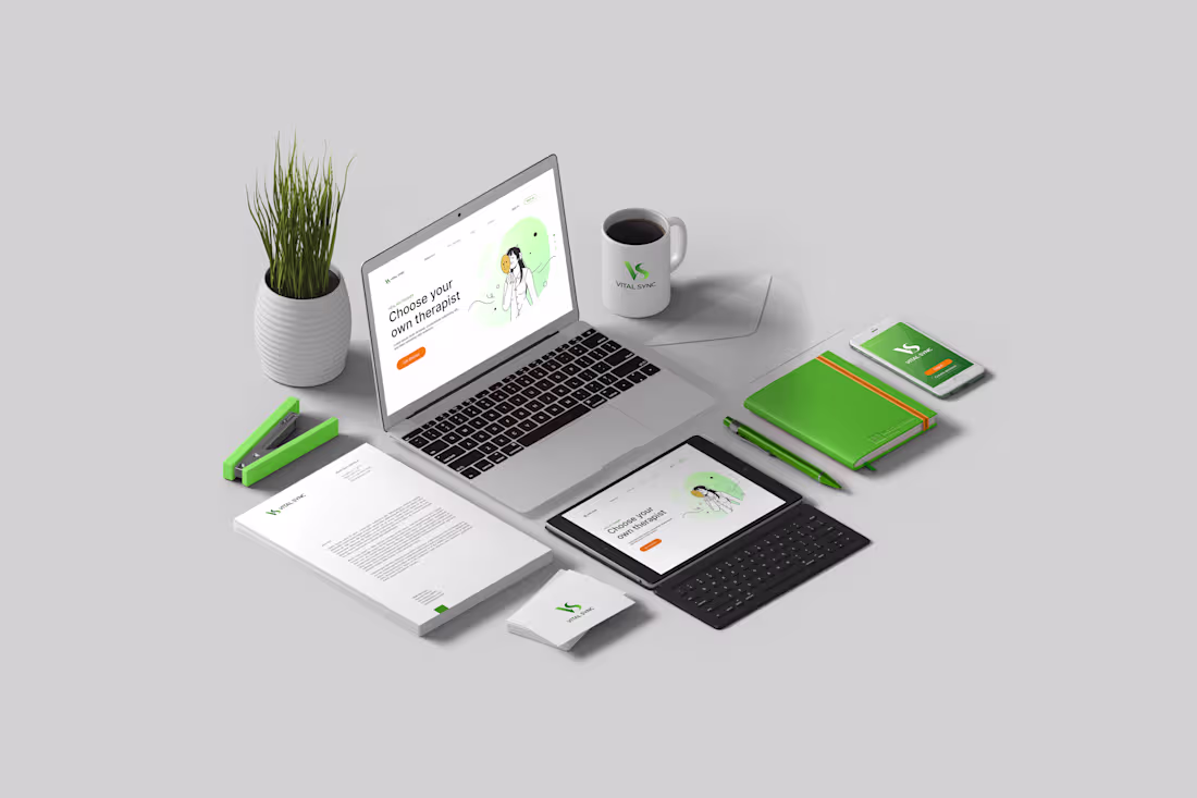 Cover image for ✨Vital Sync | Logo Design & Identity