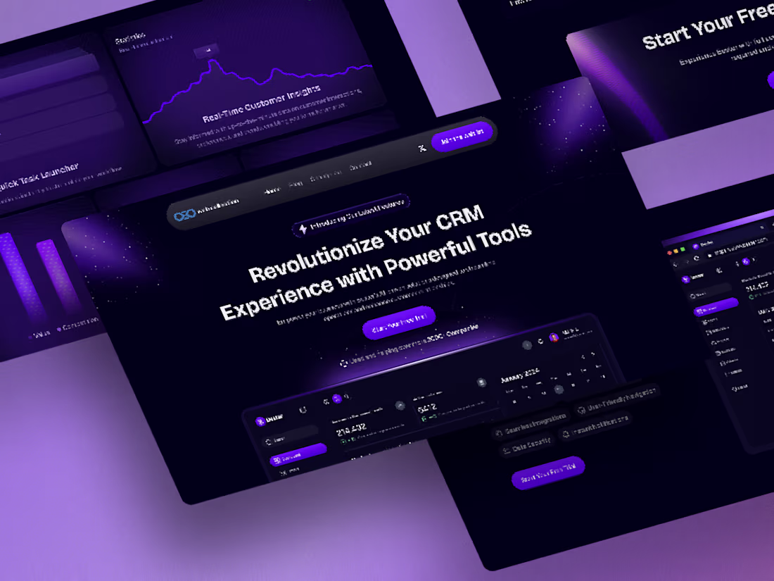 Cover image for OXX Collection – Modern CRM