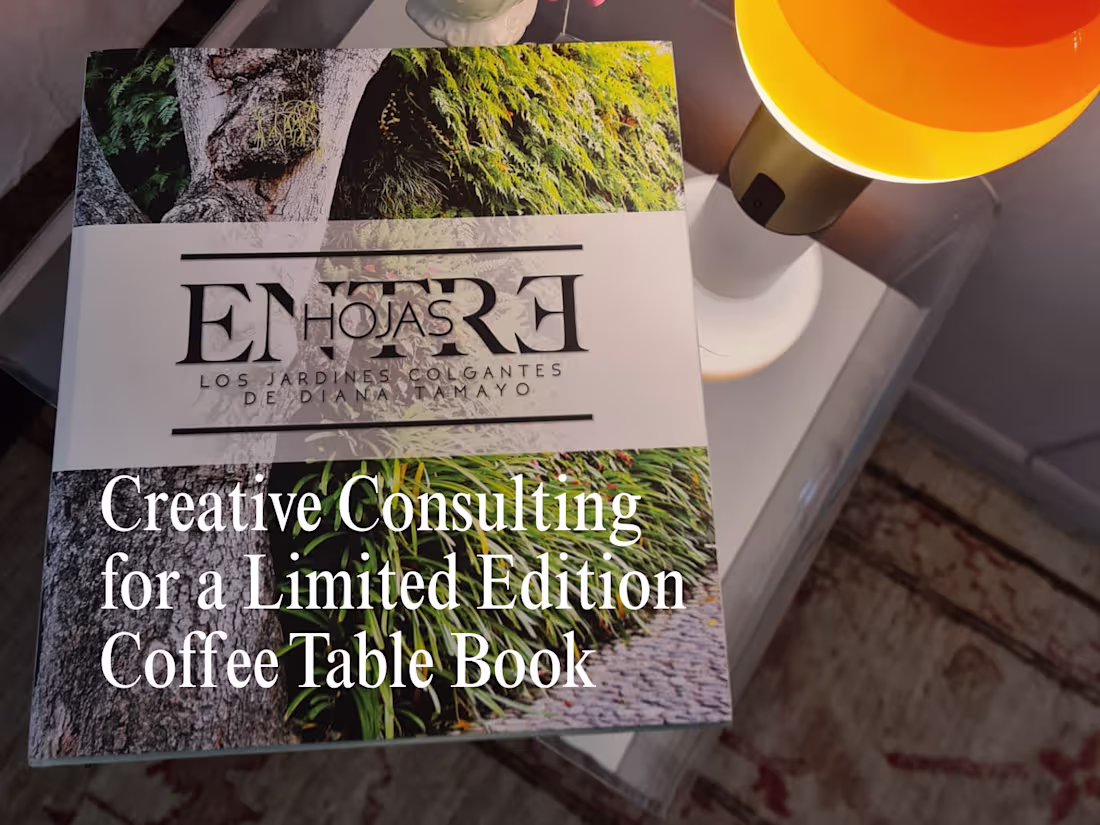 Cover image for Creative Consulting, Limited Edition Coffee Table Book