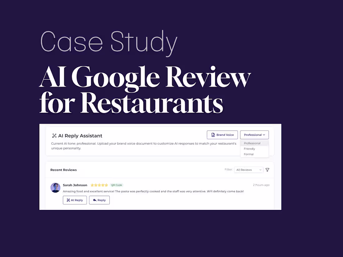 Cover image for Enhance business reputation with AI