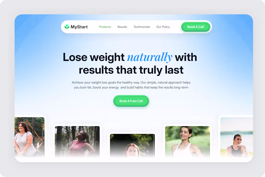 Cover image for Working on a landing page for a wellness brand. Keeping it c...