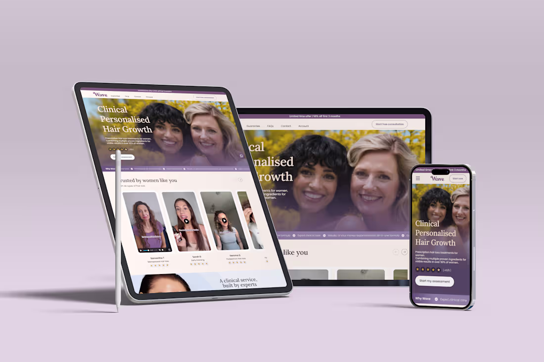 Cover image for Wave Care | Instant Website