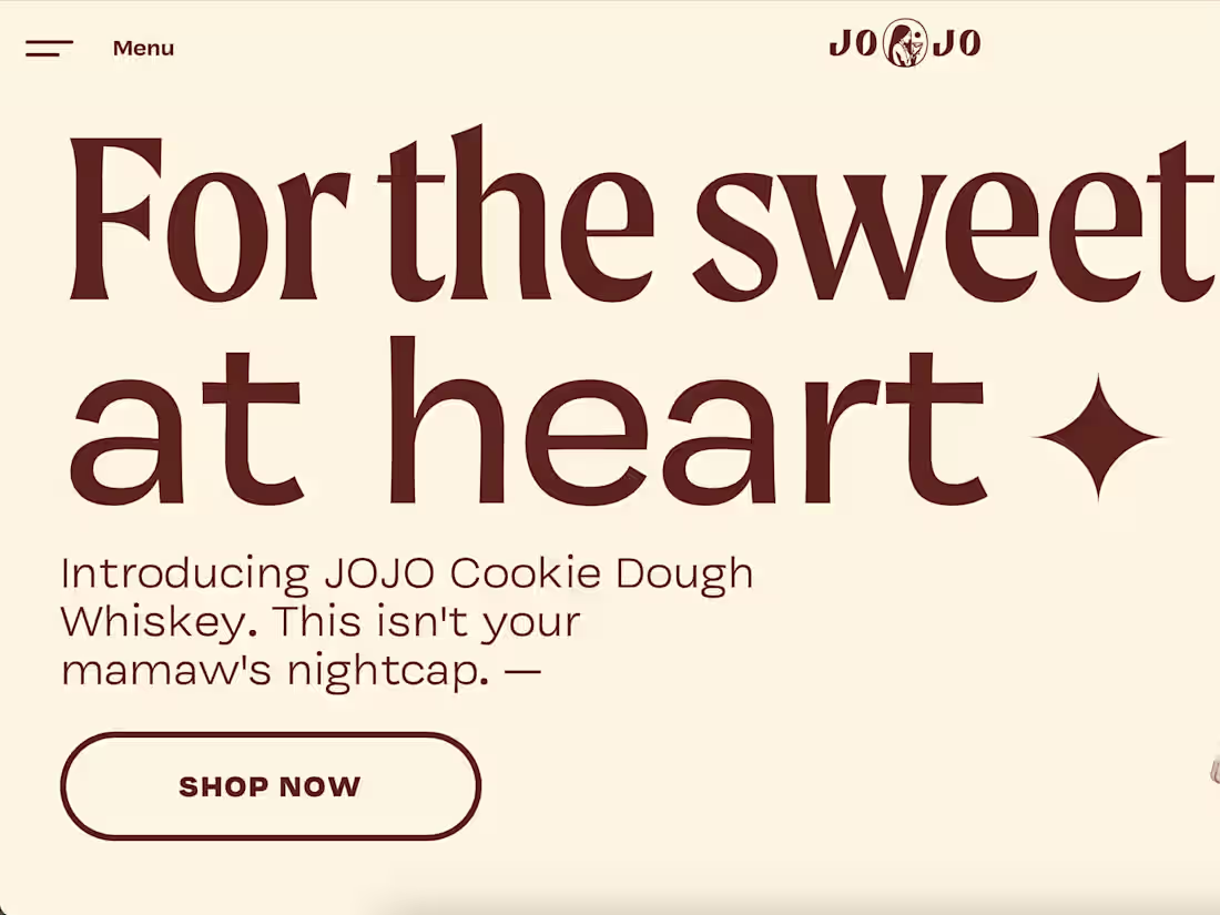 Cover image for Website design for JOJO whiskey