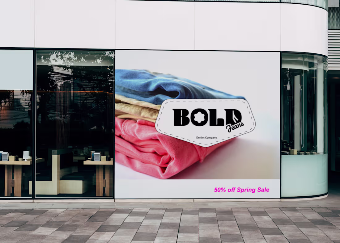 Cover image for Branding design BOLD Jean