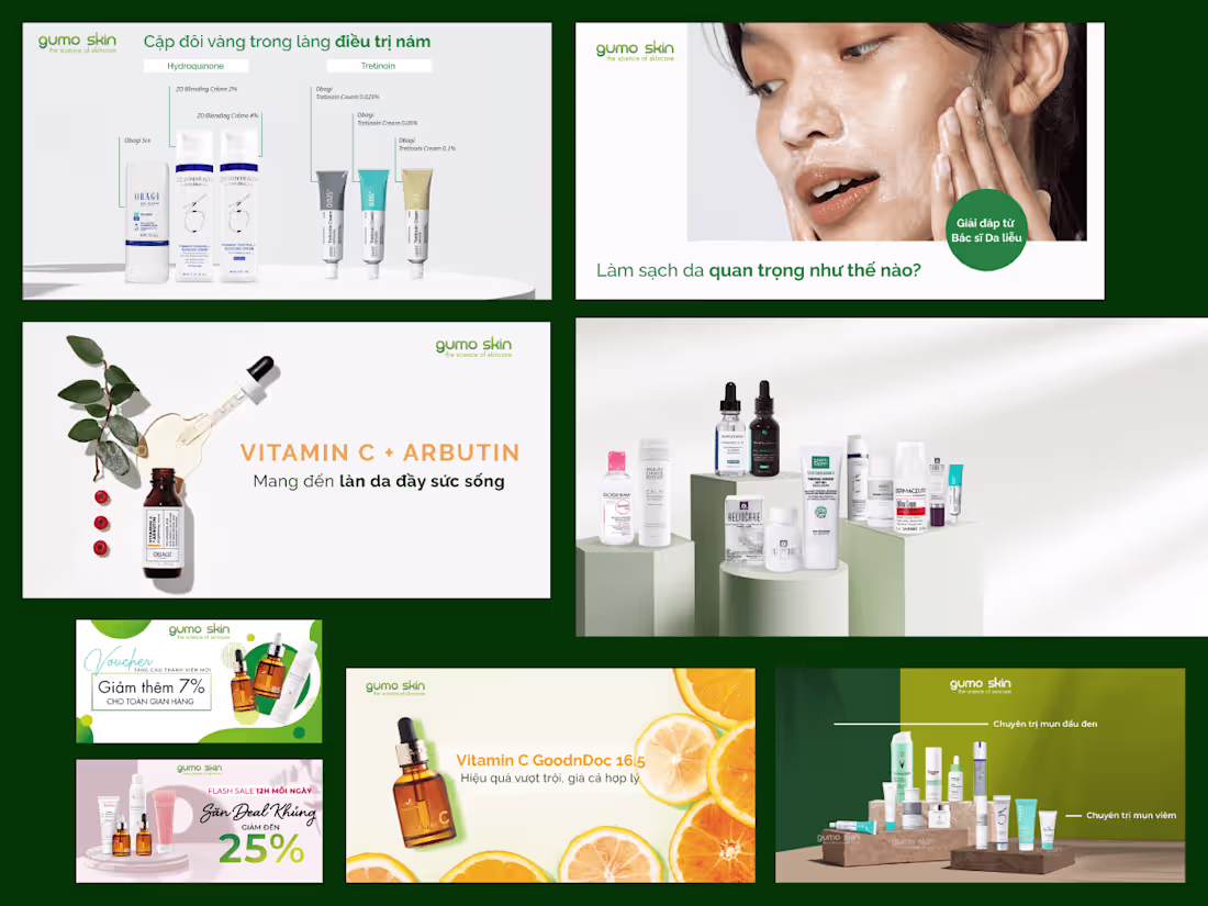 Cover image for Social and Marketing Design: Skincare