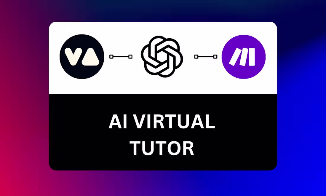 Cover image for AI Virtual Tutor

This project involved