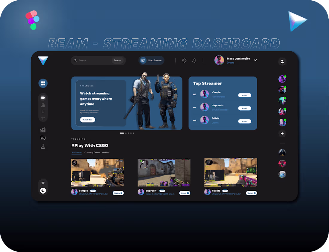 Cover image for BEAM - Live Streaming Platform