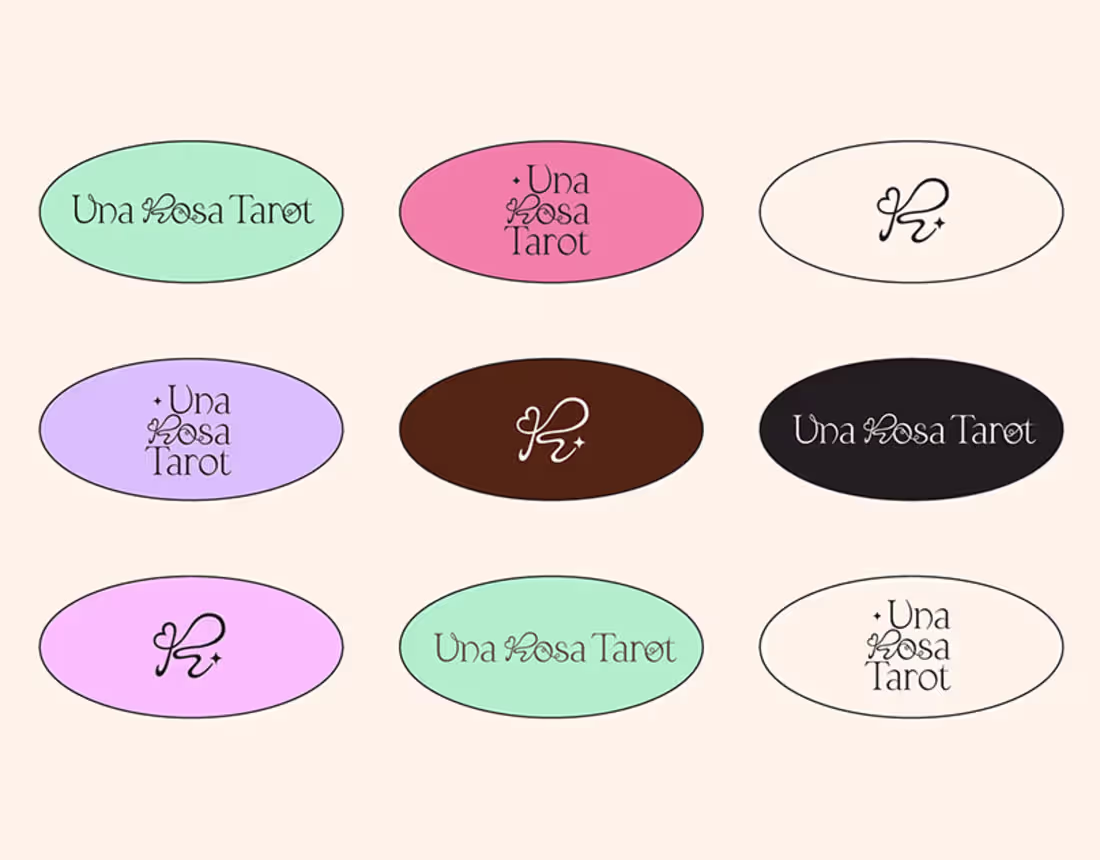 Cover image for Una Rosa Tarot | Evolutive Tarot Identity Design