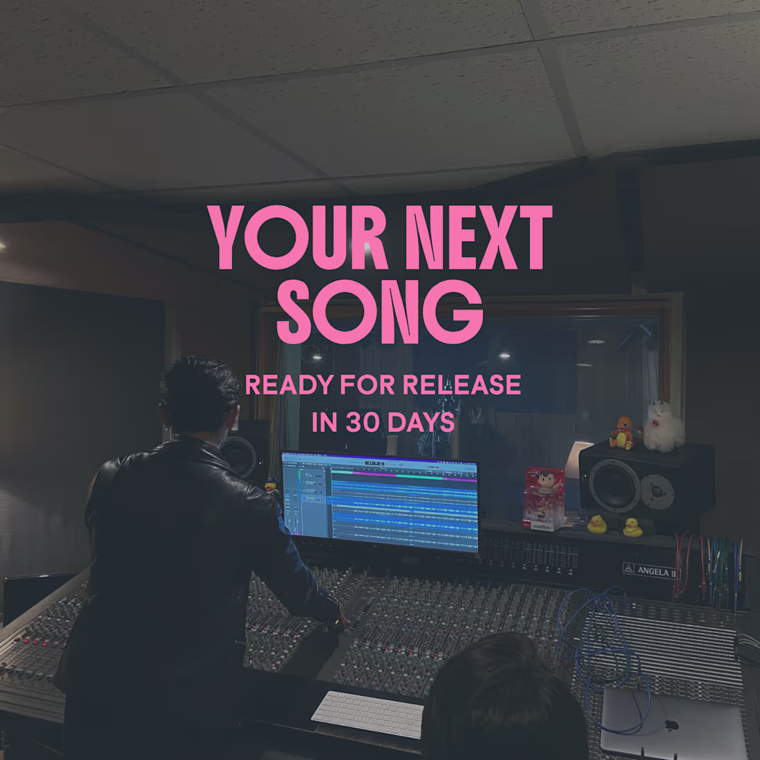 Cover image for Music production + promotion strategy.