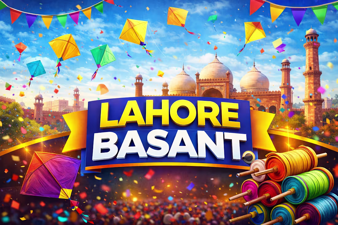 Cover image for Festive Basant thumbnail design inspired