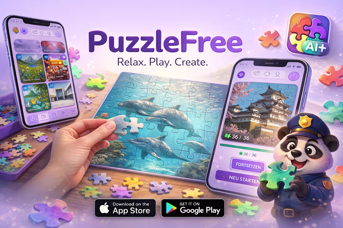 Cover image for Co-founded PuzzleFree and led it