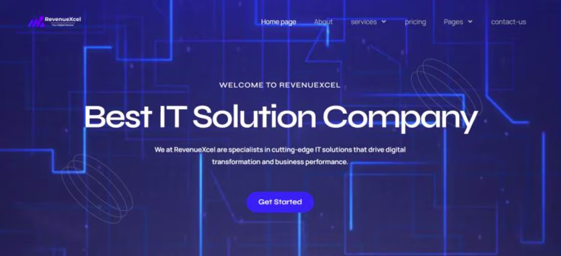 Cover image for revenue-xcel Website
