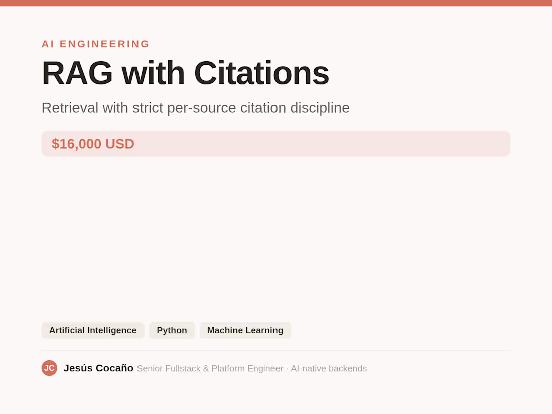 Cover image for RAG with Citations on Your Data