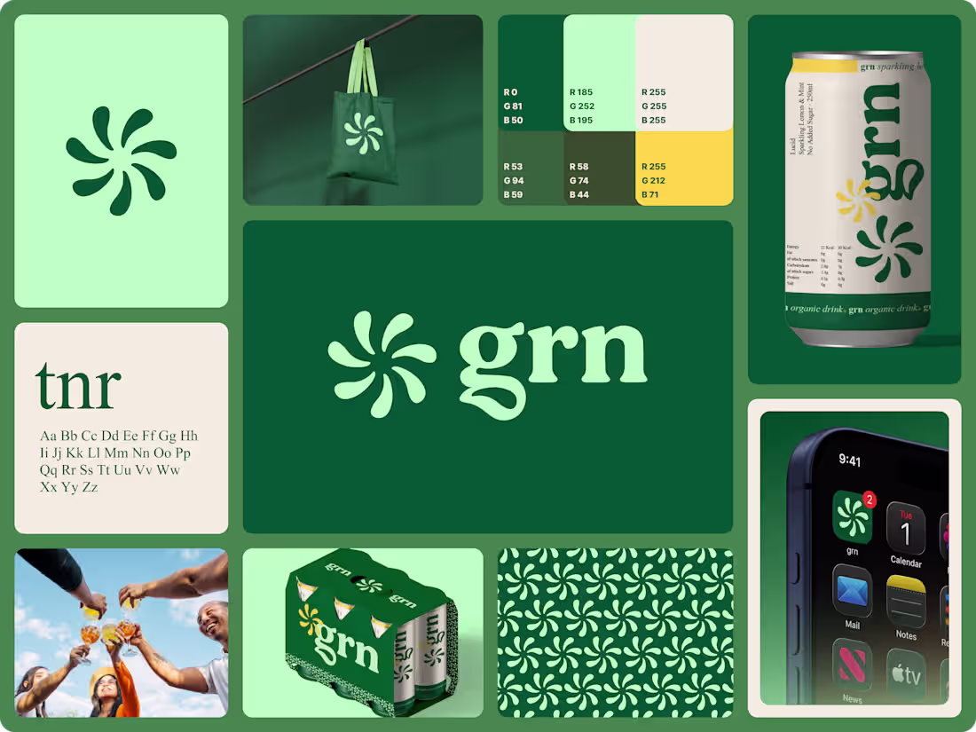 Cover image for Built a complete brand identity
