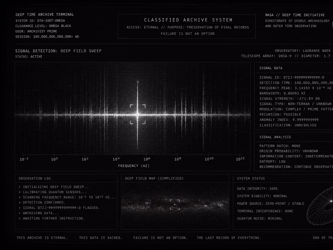 Cover image for Explore 'The Last Archive': An Interactive Speculative Exper...