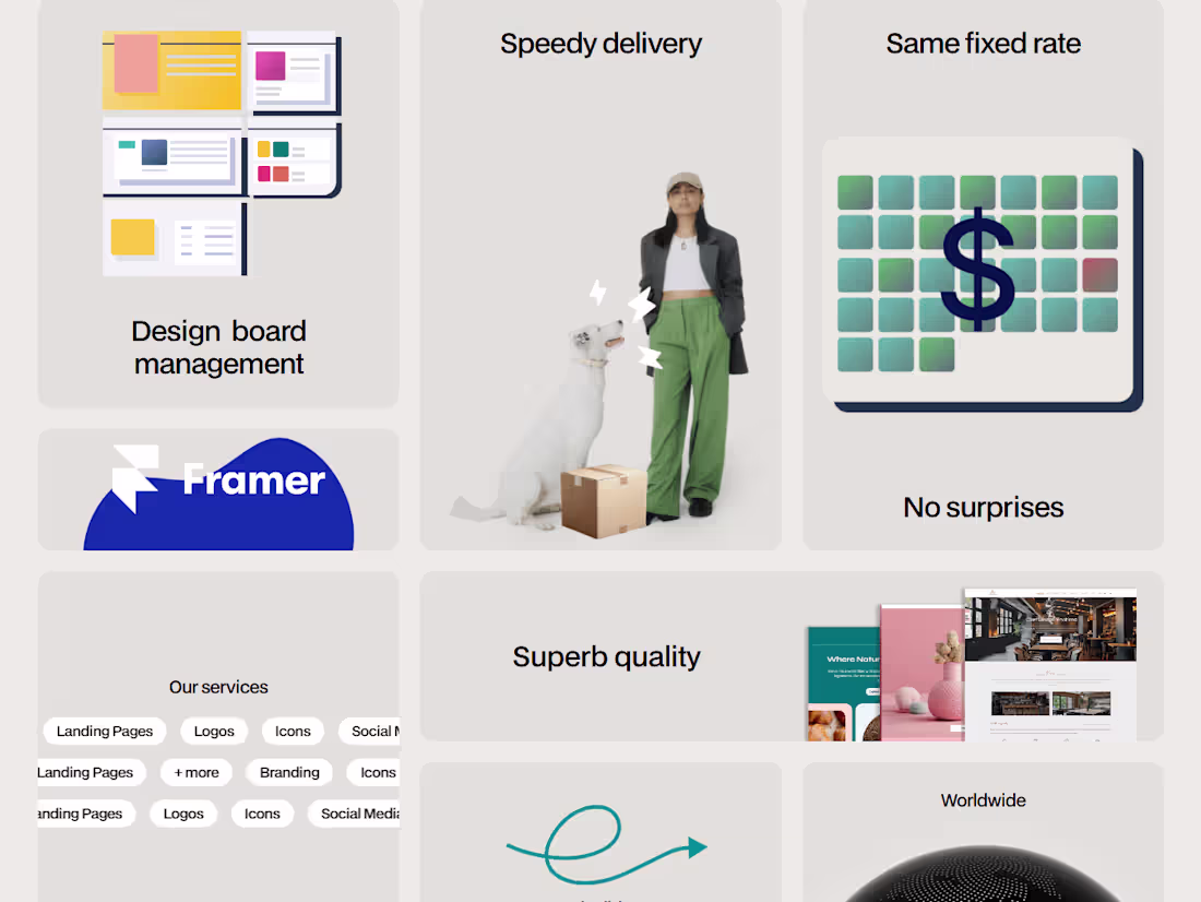 Cover image for Framer Website Creation