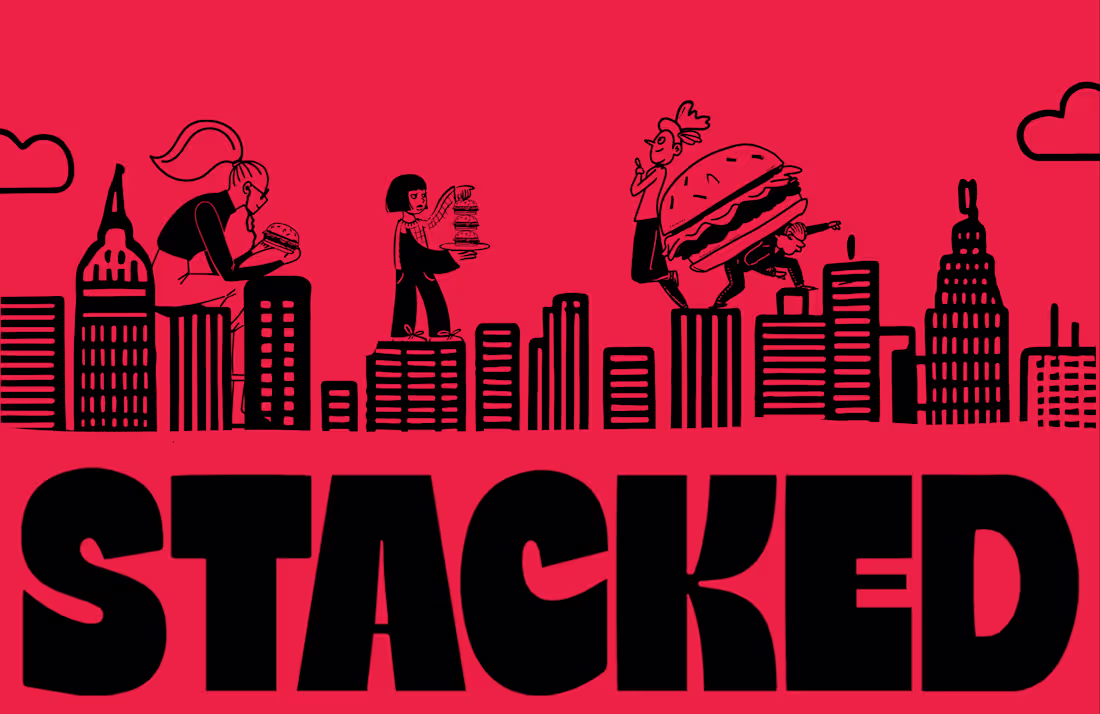 Cover image for STACKED BURGERS