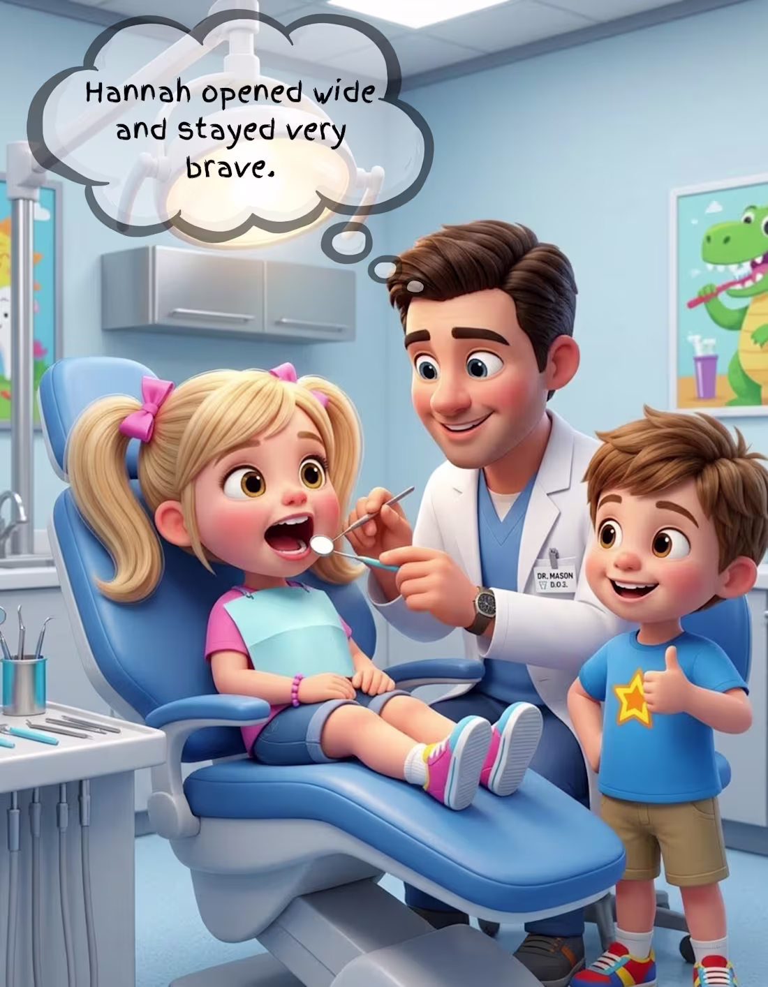 Cover image for HANNAH VISITS THE DENTIST -