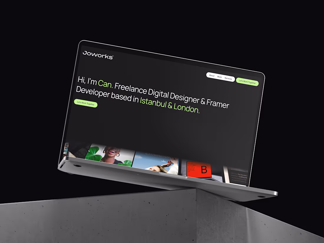 Cover image for Joworks - Framer Expert and Developer