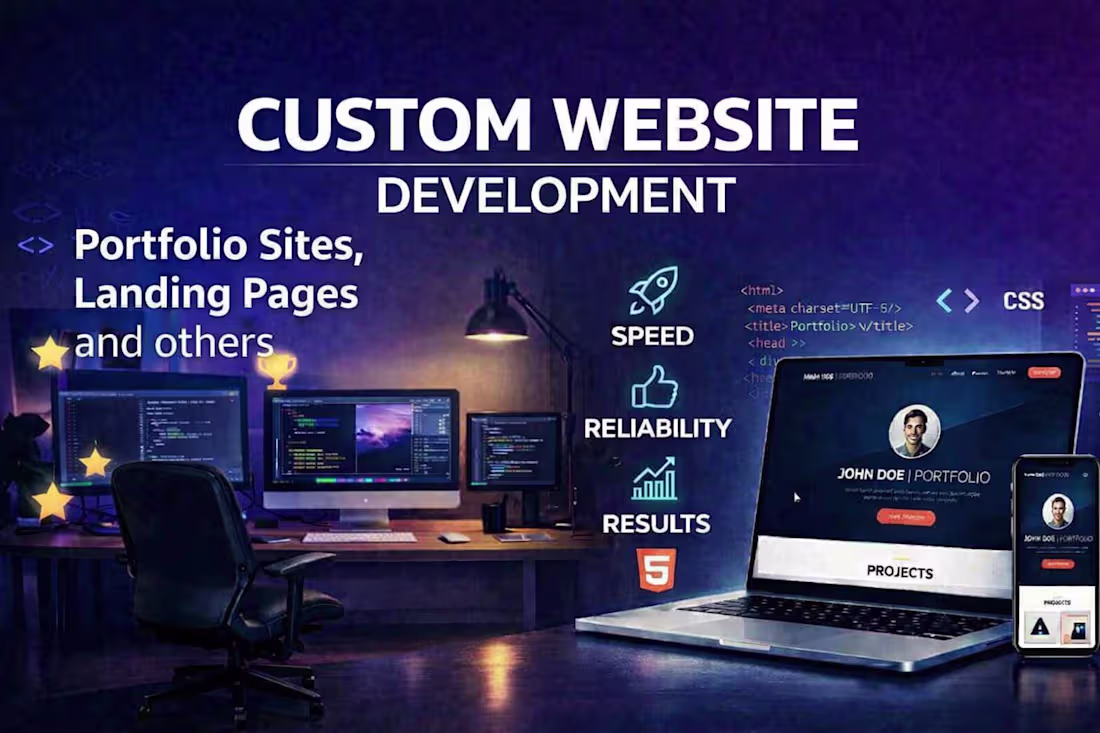 Cover image for I Create High-Converting Responsive Websites That Stands Out