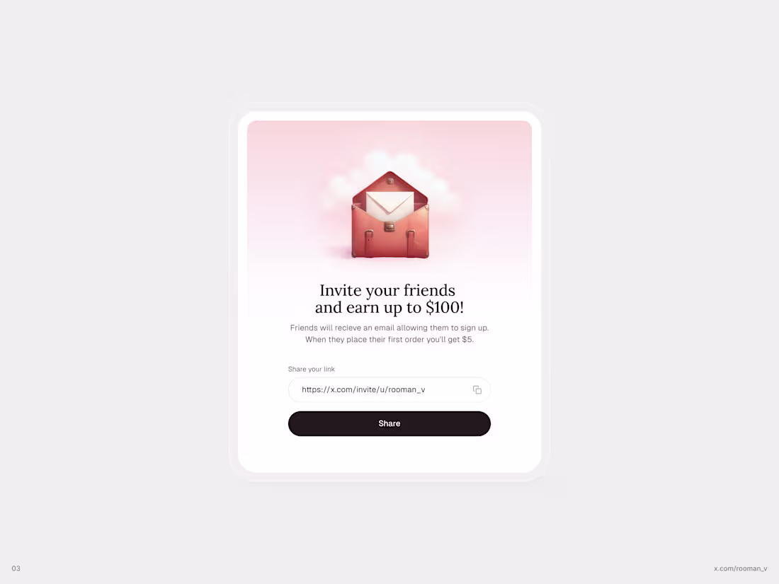 Cover image for Invite & Refer Exploration