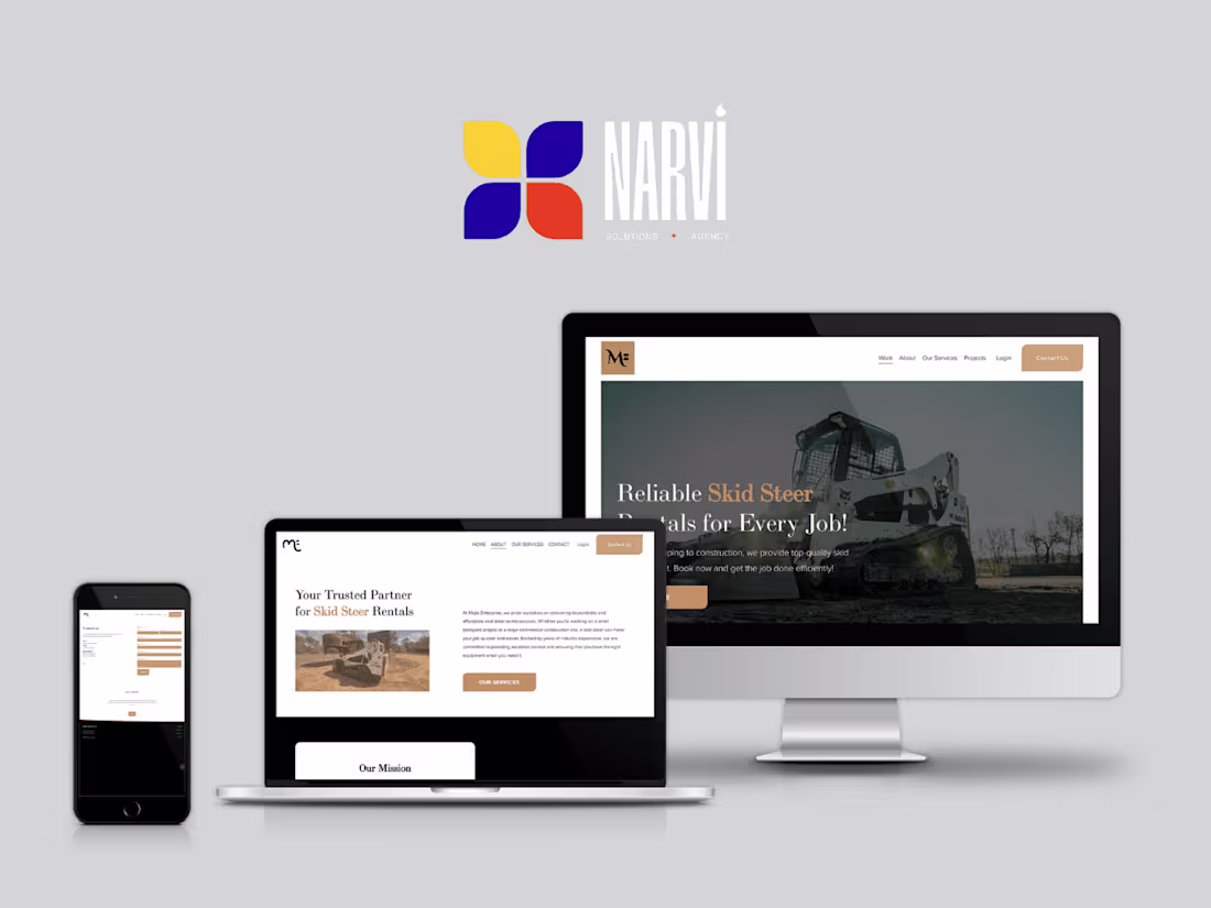 Cover image for Squarespace website design