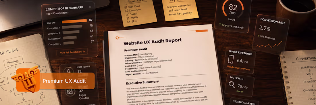 Cover image for Premium UX Audit